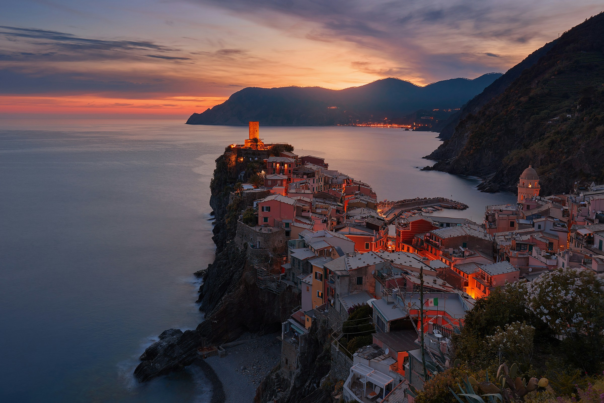 イタリアの海岸風景
